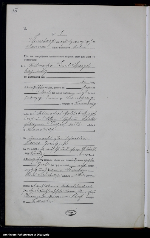 image.from.unit.number "Heiraths-Haupt-Register Nr 1 -58"