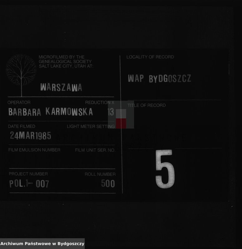Obraz 1 z jednostki "Akta małżeństw - pierwopis nr 1-24"