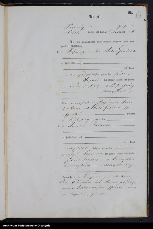 image.from.unit.number "Heiraths-Haupt-Register Nr 1 - 23"