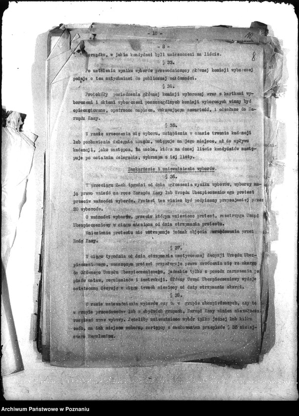 Obraz 12 z jednostki "Regulamin wyborczy i wybory do kas chorych."