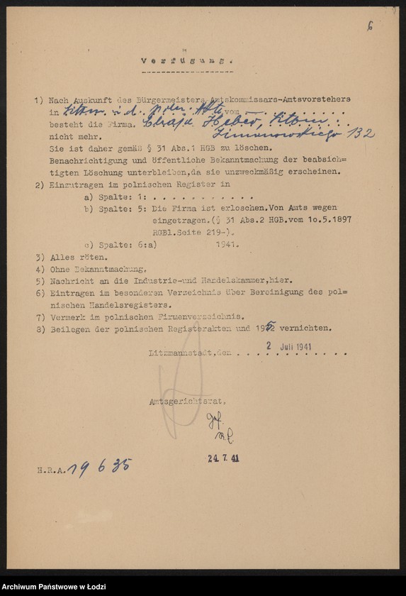 Obraz 8 z jednostki "Chaja Heber- drobna sprzedaz żelaza i farb"