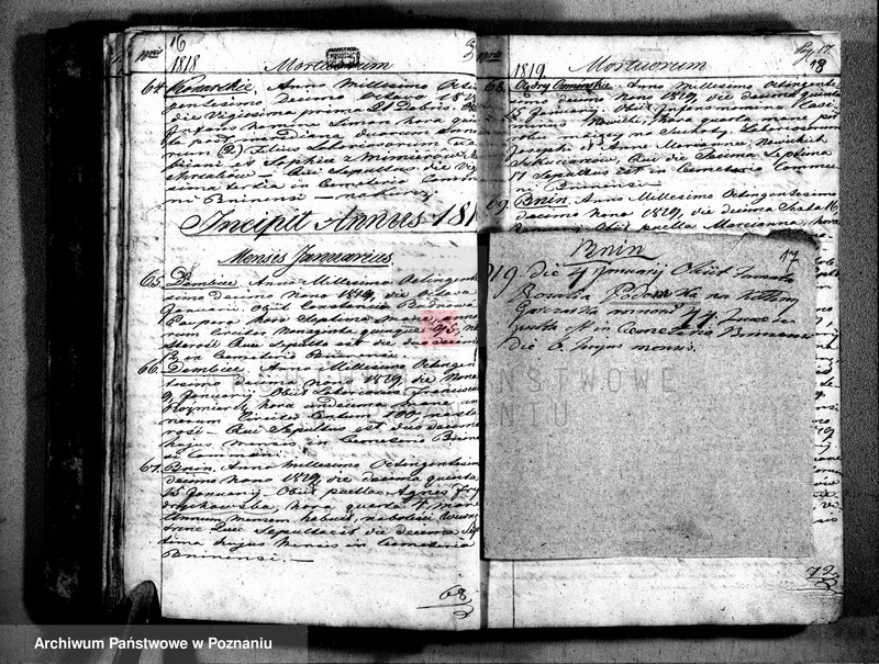 image.from.team "Akta stanu cywilnego Parafii Rzymskokatolickiej Bnin (pow. śremski)"