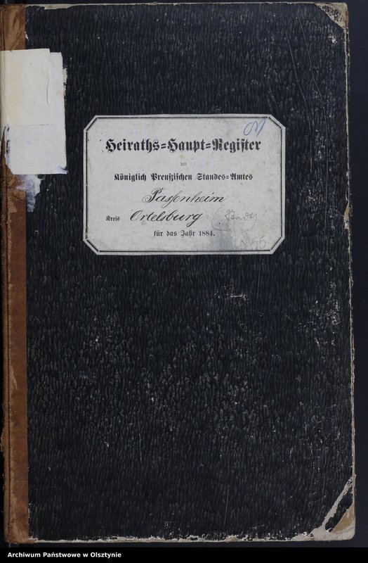image.from.unit.number "Heiraths-Haupt-Register Nr 1 - 27"