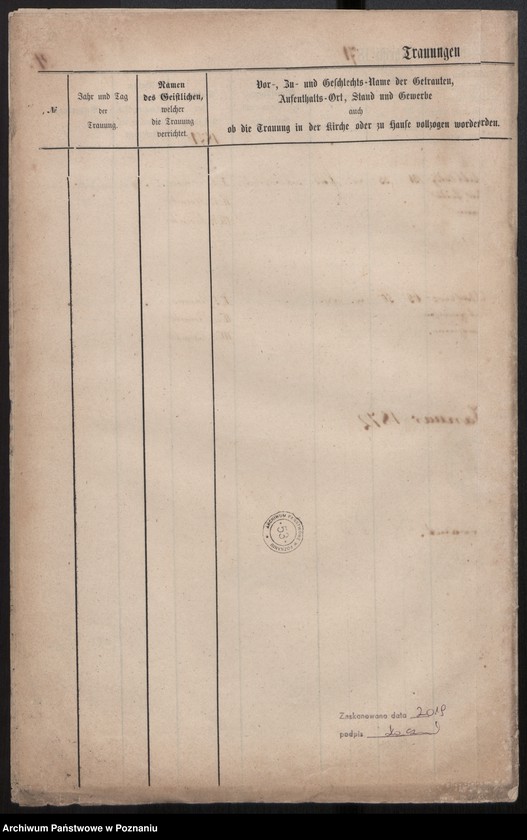 image.from.unit.number "Duplikat der Kirchenbücher der Trauungen"