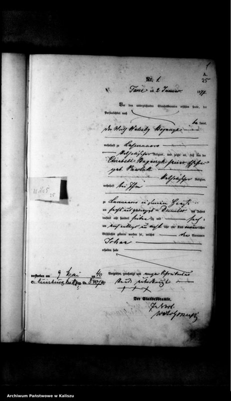 Obraz z jednostki "[Księga urodzeń]"