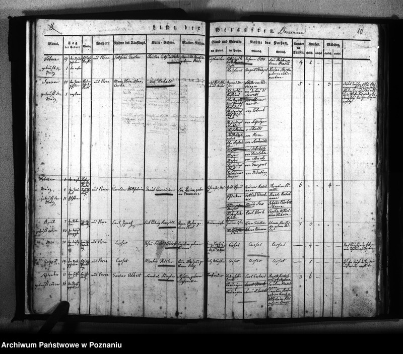 Obraz 11 z jednostki "Kirchenbuch Geborenen"