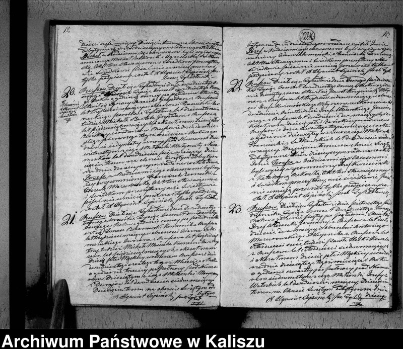 image.from.unit.number "Książka aktów urodzeń, małżeństw i zejścia (duplikat)"