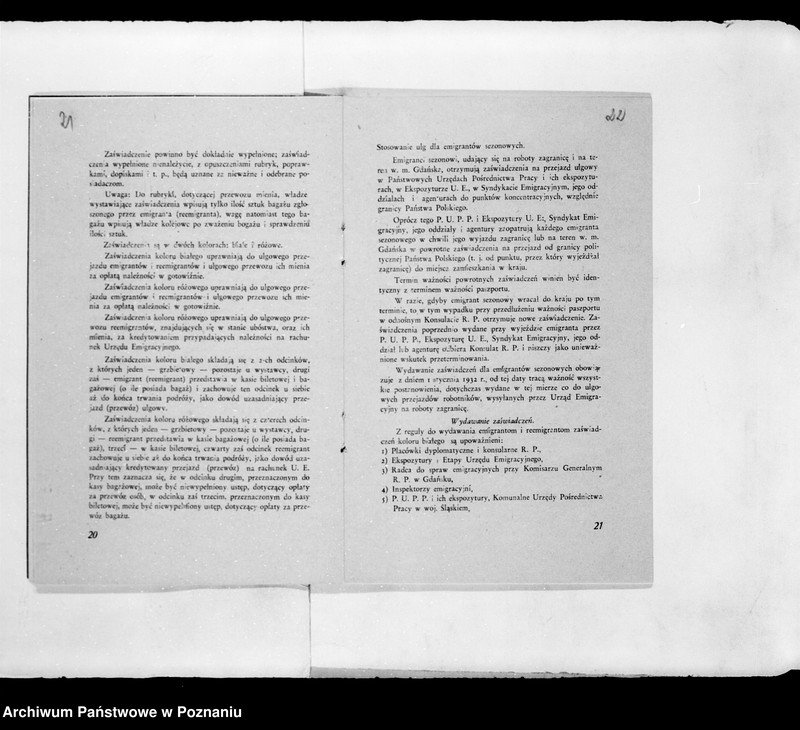Obraz 17 z jednostki "Komitet Reemigracyjny w Poznaniu"