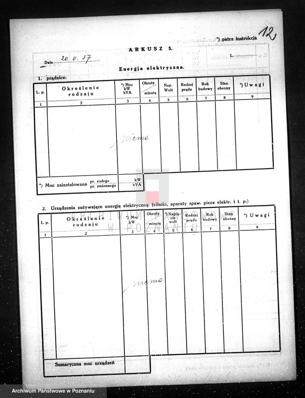 Obraz 17 z jednostki "Kwestionariusz Wodociągi Miejskie w Kościanie"