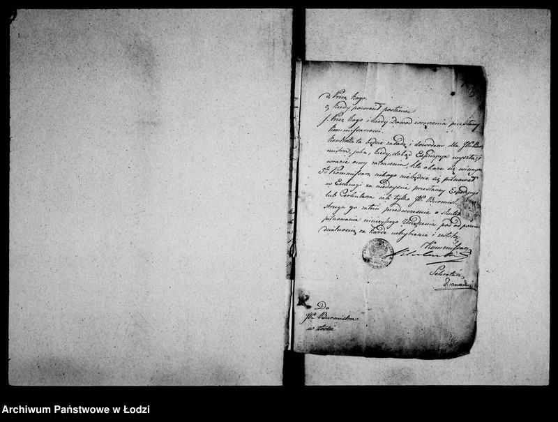 Obraz 7 z jednostki "Akta tyczące się rozsyłania expedycji rządowych"