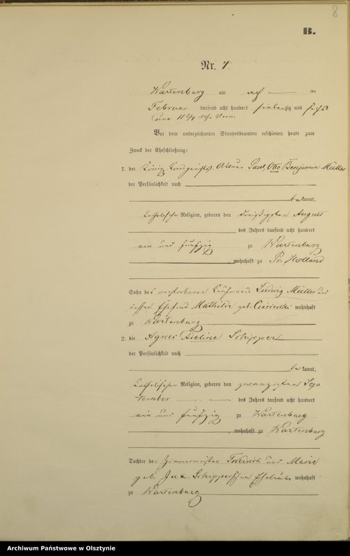 image.from.unit.number "Heiraths-Haupt-Register Nr 1 - 43"