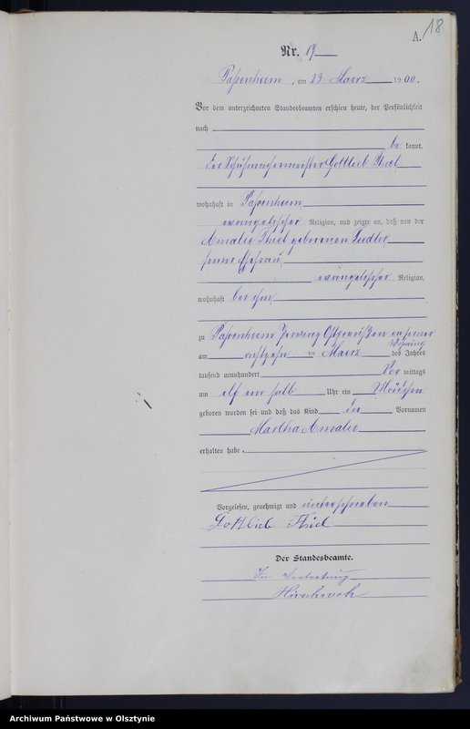 image.from.unit.number "Geburts-Haupt-Register Nr 1 - 69"