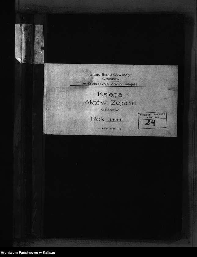 Obraz 2 z jednostki "[Księga zgonów]"