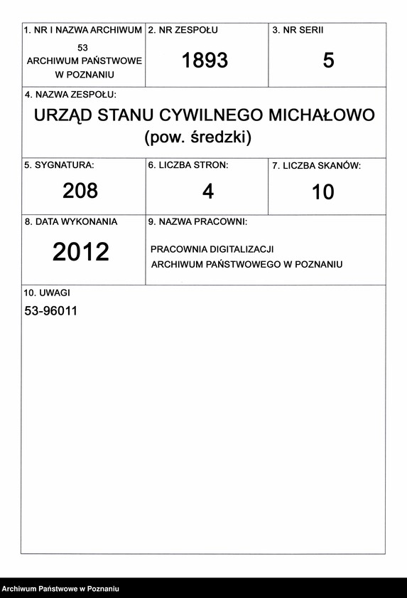 image.from.unit.number "Akta zbiorowe rejestracji stanu cywilnego do księgi urodzeń za rok 1900"