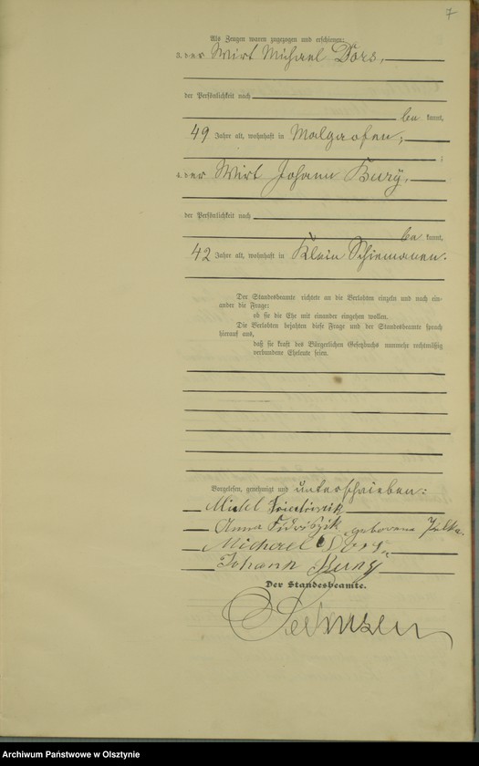 image.from.unit.number "Heiraths-Haupt-Register Nr 1 - 16"