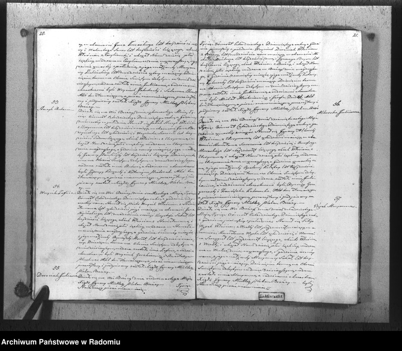 Obraz 13 z jednostki "Duplikat urodzonych, zaślubionych i umarłych parafii Brzóza na rok 1849"