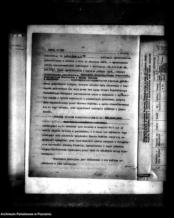 Obraz 17 z jednostki "Parcelacja majątku Prusim-Rozbitek powiatu międzychodzkiego"