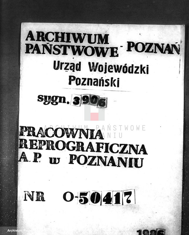 Obraz 1 z jednostki "Ordynacja Obrzycko /nadzór nad gospodarką leśną/"