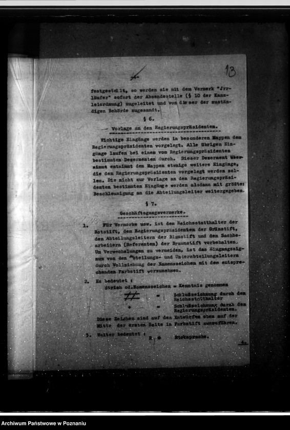 Obraz 17 z jednostki "Dienst- und Geschäftsordnung - allgemein"