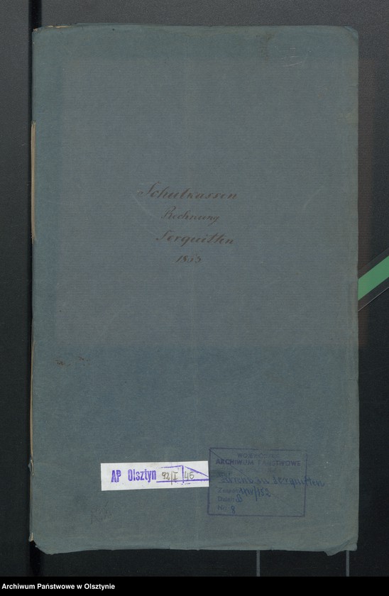 image.from.unit.number "Schulkassen Rechnung in Sorquitten"