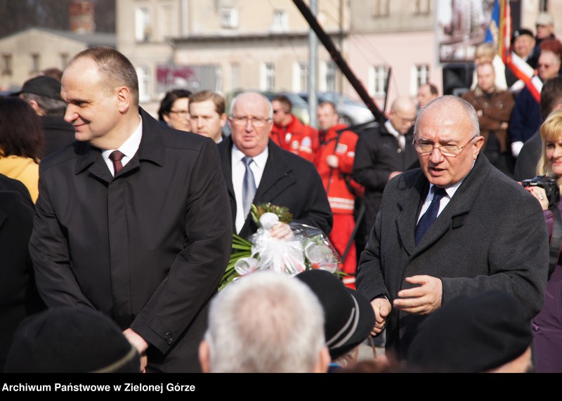 Obraz 18 z jednostki "Odsłonięcia pomnika "Żołnierzy Wyklętych" w Zielonej Górze"