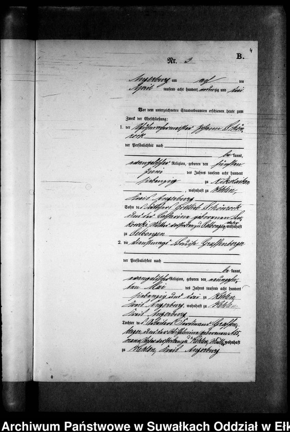 image.from.unit.number "Heiraths-Neben-Register des Preussischen Standes-Amtes Kehlen Kreis Angerburg"