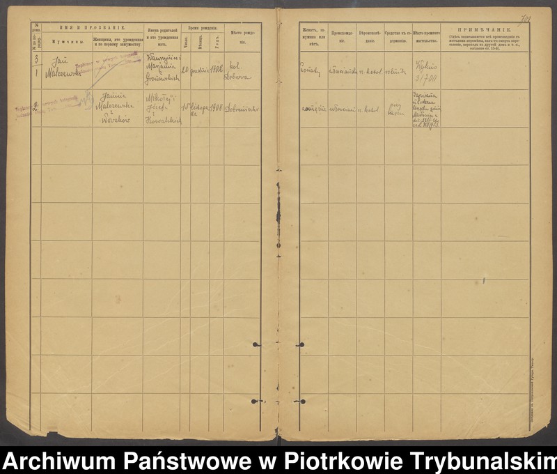 Obraz 19 z jednostki "[Księga ludności stałej gminy Ręczno wsi: Dąbie Podstolskie]"