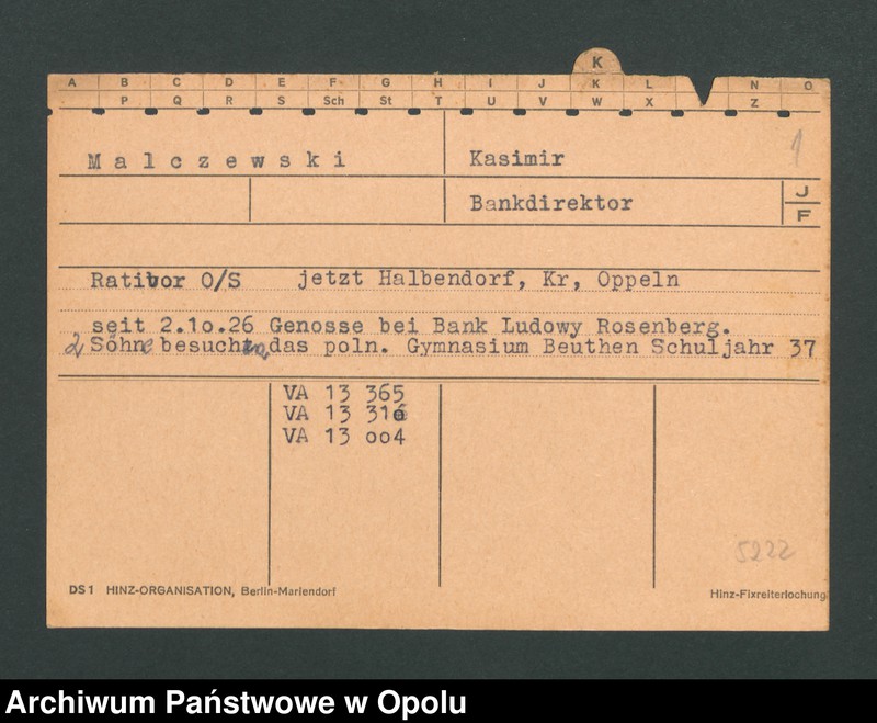 Obraz 3 z jednostki "[Malczewski Kasimir, Ratibor]"
