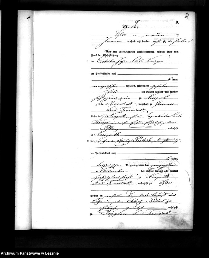 Obraz 6 z jednostki "[Księga małżeństw]"