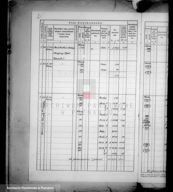 Obraz 6 z jednostki "Dodatek do ostatecznego rejestru pomiarowego obrębu Paterek-Nakło"