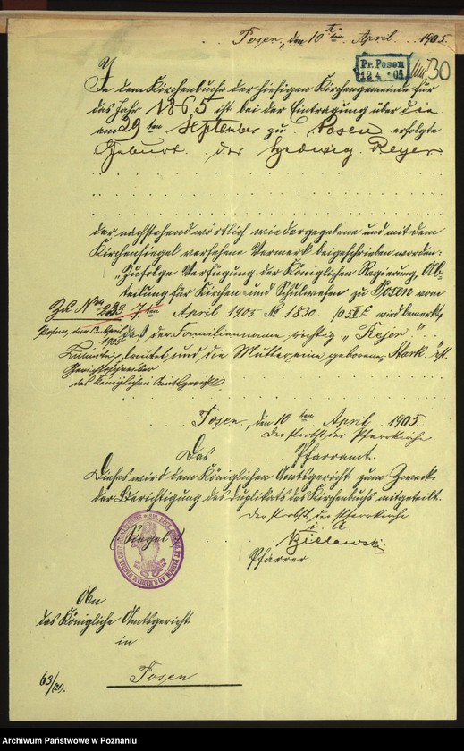 Obraz 18 z jednostki "Księga urodzin"