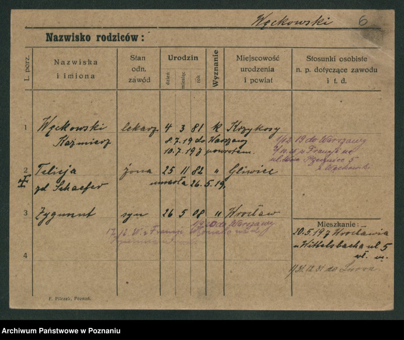 Obraz 16 z jednostki "Węcewicz - Wężykowski"