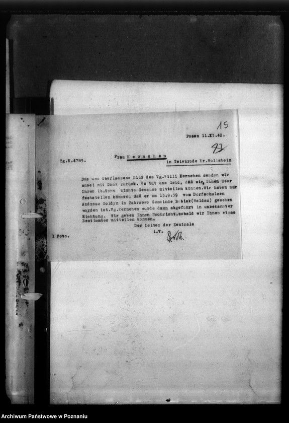 Obraz 20 z jednostki "Willi Kernchen aus Teichrode, Kreis Wollstein (Wolsztyn)"