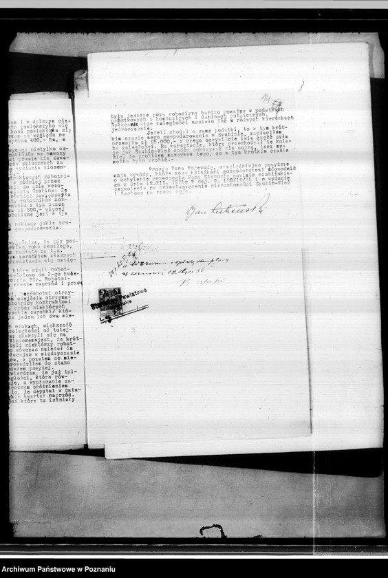 Obraz 18 z jednostki "/Sprawy przewłaszczenia nieruchomości Szubin wieś powiatu szubińskiego na rzecz J. Łubińskiego własność Elzy Rosen"