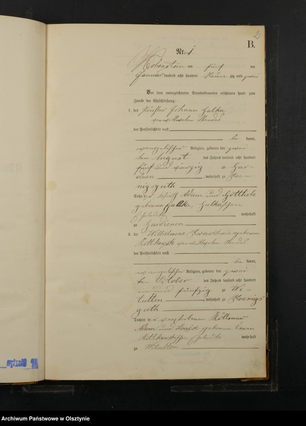 image.from.unit.number "Heiraths-Neben-Register Nr 1 - 51"