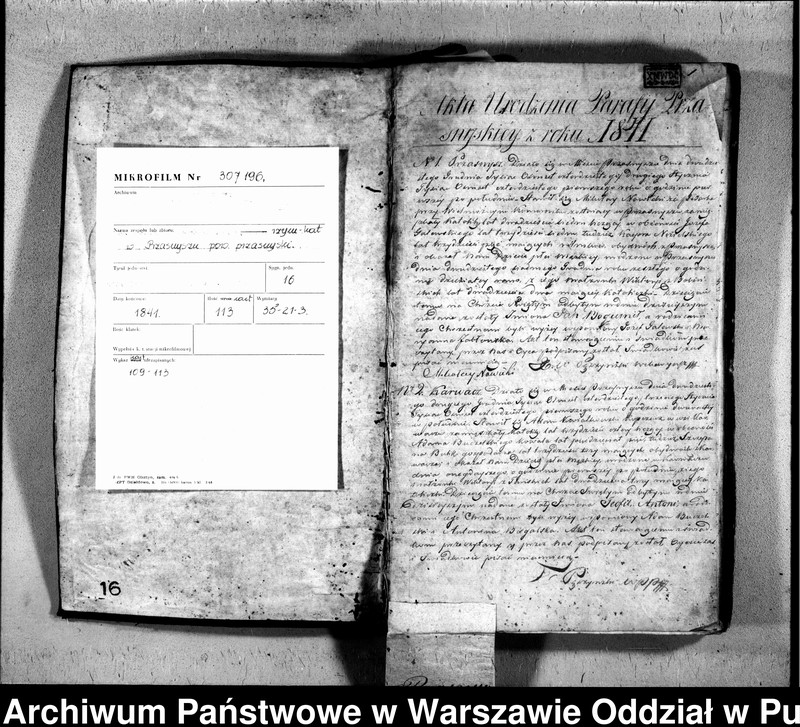 image.from.unit.number "Akta urodzeń, małżeństw, zgonów"