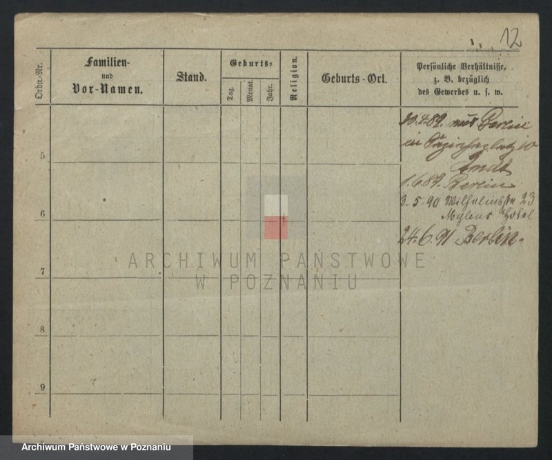 Obraz 12 z jednostki "Krause (samotni mężczyźni i kobiety do Irmgard)"