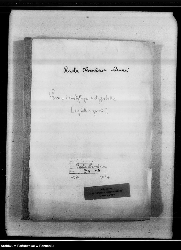 Obraz 3 z jednostki "Prawa i instytucje antypolskie. [Wycinki z gazet.]"