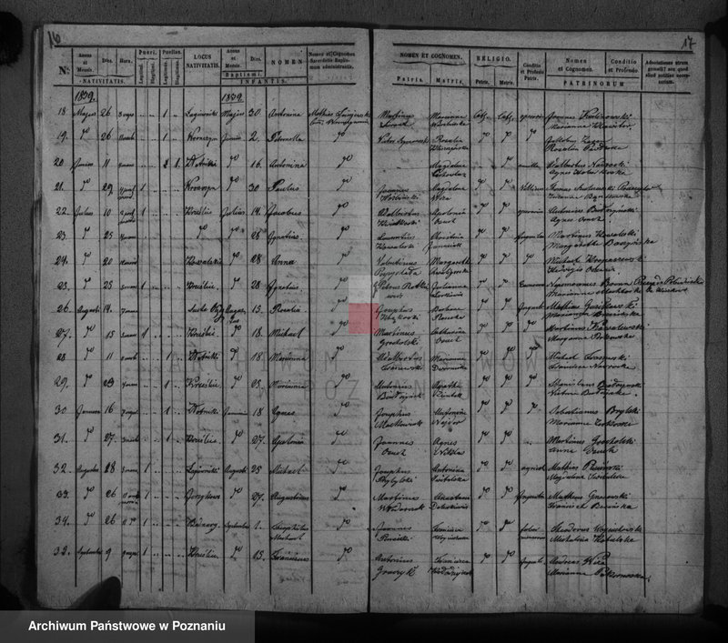 Obraz 11 z jednostki "Duplikat baptisatorum"