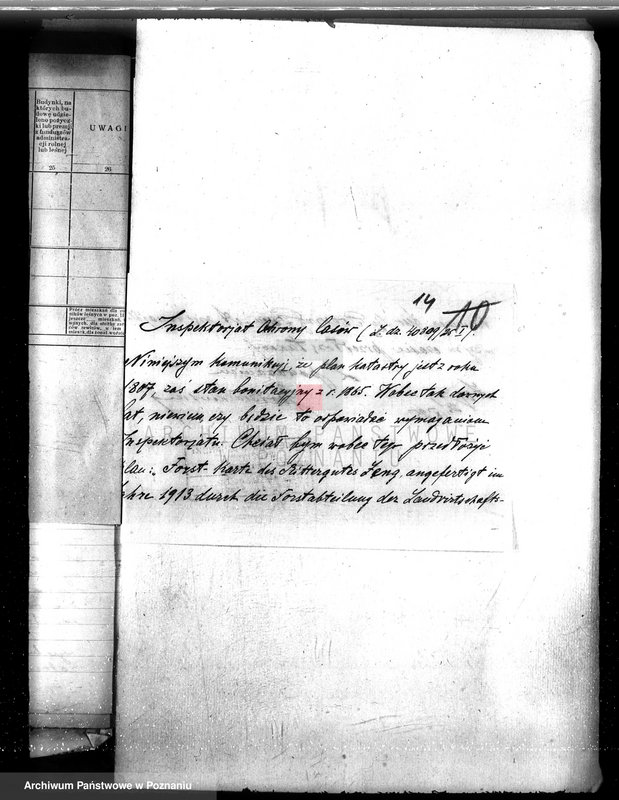 image.from.unit.number "Majętność leśna Łęgu powiat śremski"