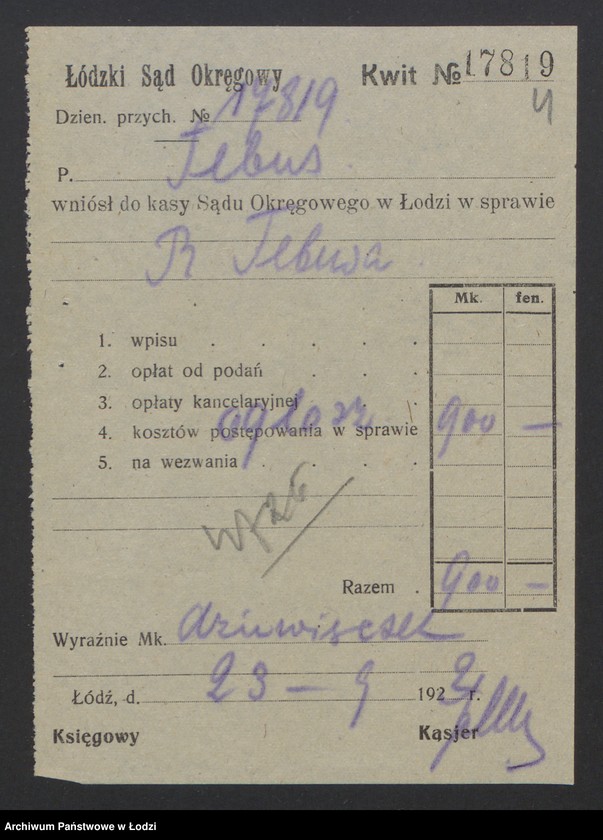 Obraz 6 z jednostki "Tebus Ryszard - sklep kolonialno-galanteryjny"