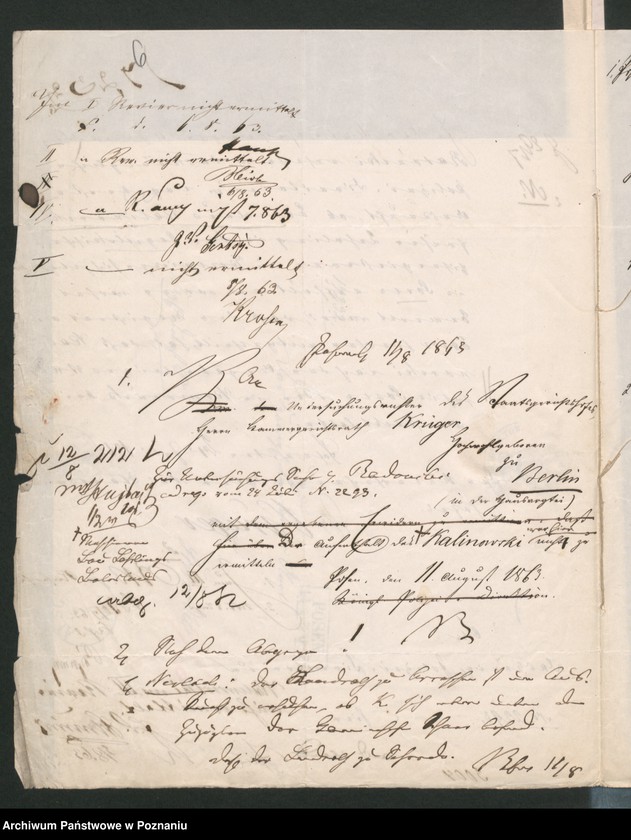 Obraz 12 z jednostki "A. betr. Boleslaus von Kalinowski /Wladislaus, Josef, Thomas/"