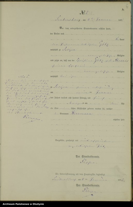 image.from.unit.number "Geburts-Neben-Register Nr 1 - 127"