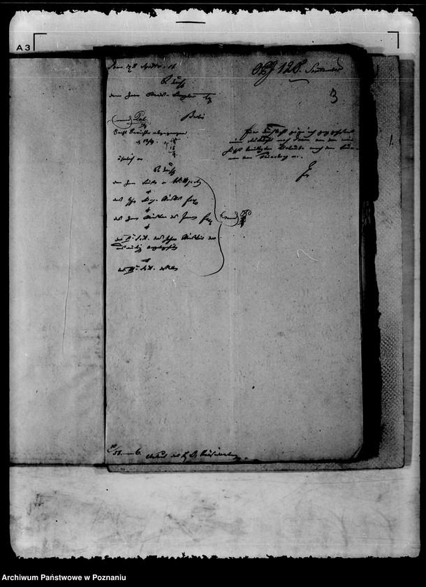 Obraz 8 z jednostki "Die dem Herrn Oberpräsidenten von Zerboni erteilten Urlaube."