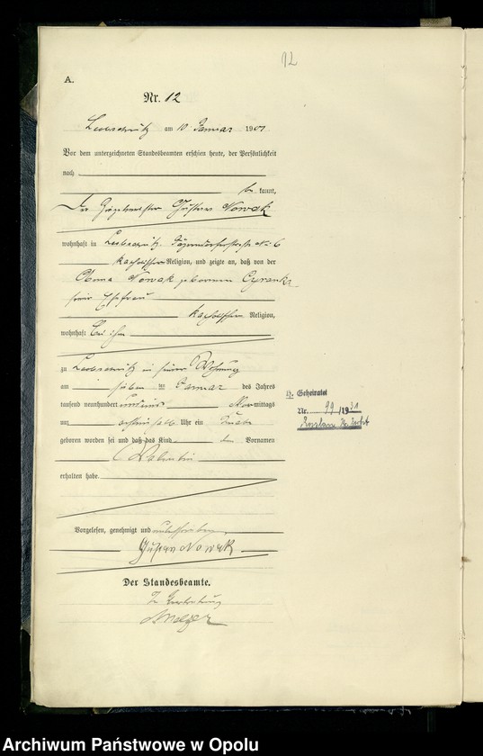 image.from.unit.number "Urodzenia 1901 (Głubczyce)"