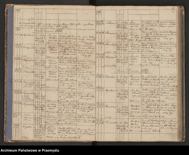 image.from.unit.number "Księga urodzeń, małżeństw i zgonów dla miejscowości Łopuszka Mała"