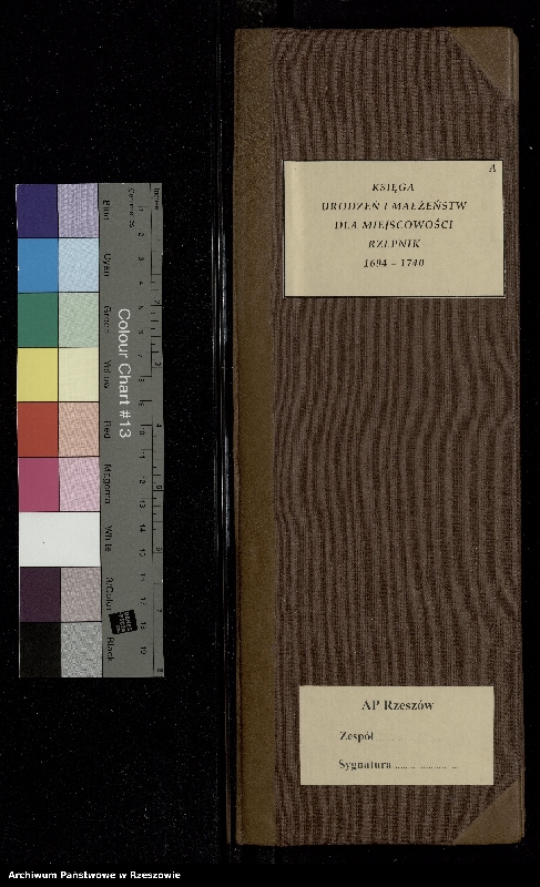 Obraz 3 z jednostki "Księga urodzeń i małżeństw dla miejscowości Rzepnik"