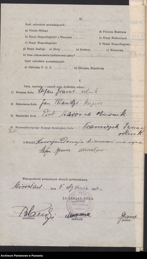 Obraz 7 z jednostki "Mirosław, powiat Chodzież."