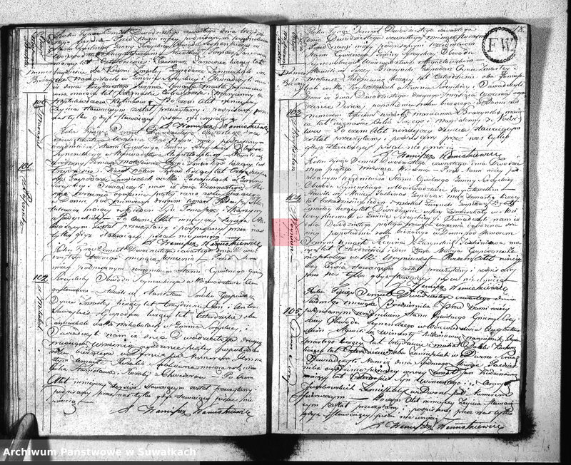 image.from.unit.number "Akta urzędnika stanu cywilnego gminy i parafij sereyskiey umarłych od dnia 1-go stycznia 1824 do ostatniego grudnia tegoż roku."