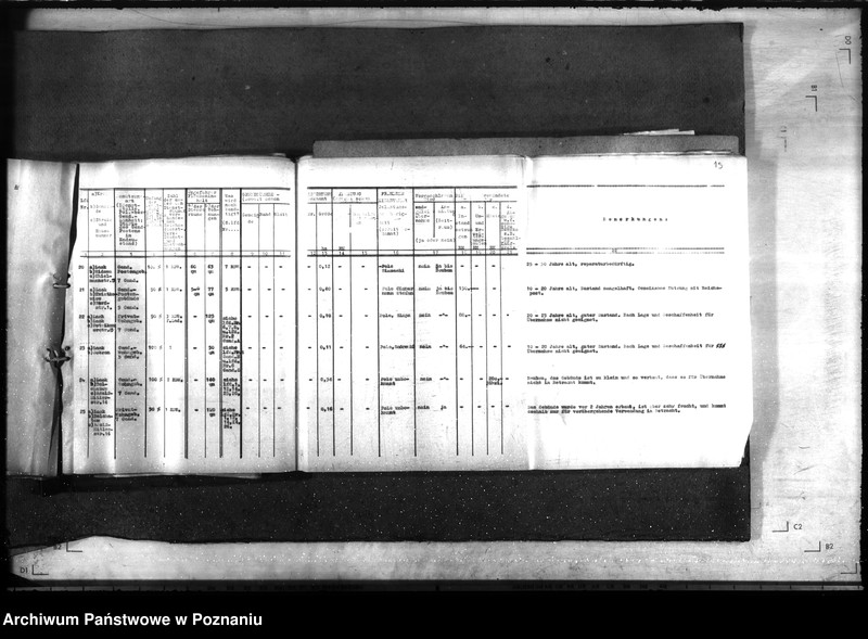 Obraz 19 z jednostki "Wykaz gruntów i obiektów należących do żandarmerii w rejencji łódzkiej"
